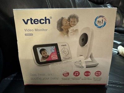 VTech VM819 Video Baby Monitor with 19 Hour Battery Life 1000ft Long Range Used