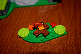Lego ELVES Retired Fire Dragon's Lava Cave 41175 Figs Zonya Mostly Complete 2016