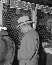 An alert cameraman snapped J Edgar Hoover as shown above when head- Old Photo