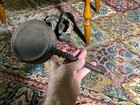 Vintage  pressure altitude gauge - feet of water old industrial dial — photo 2