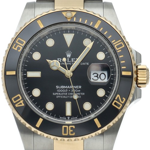 ROLEX Submariner Date Watch 126613LN K18YG/Stainless Steel men...