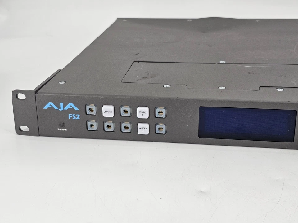 Sincronizador y convertidor de marcos de doble canal AJA FS2 (C1531-1051) Foto 4 de 4