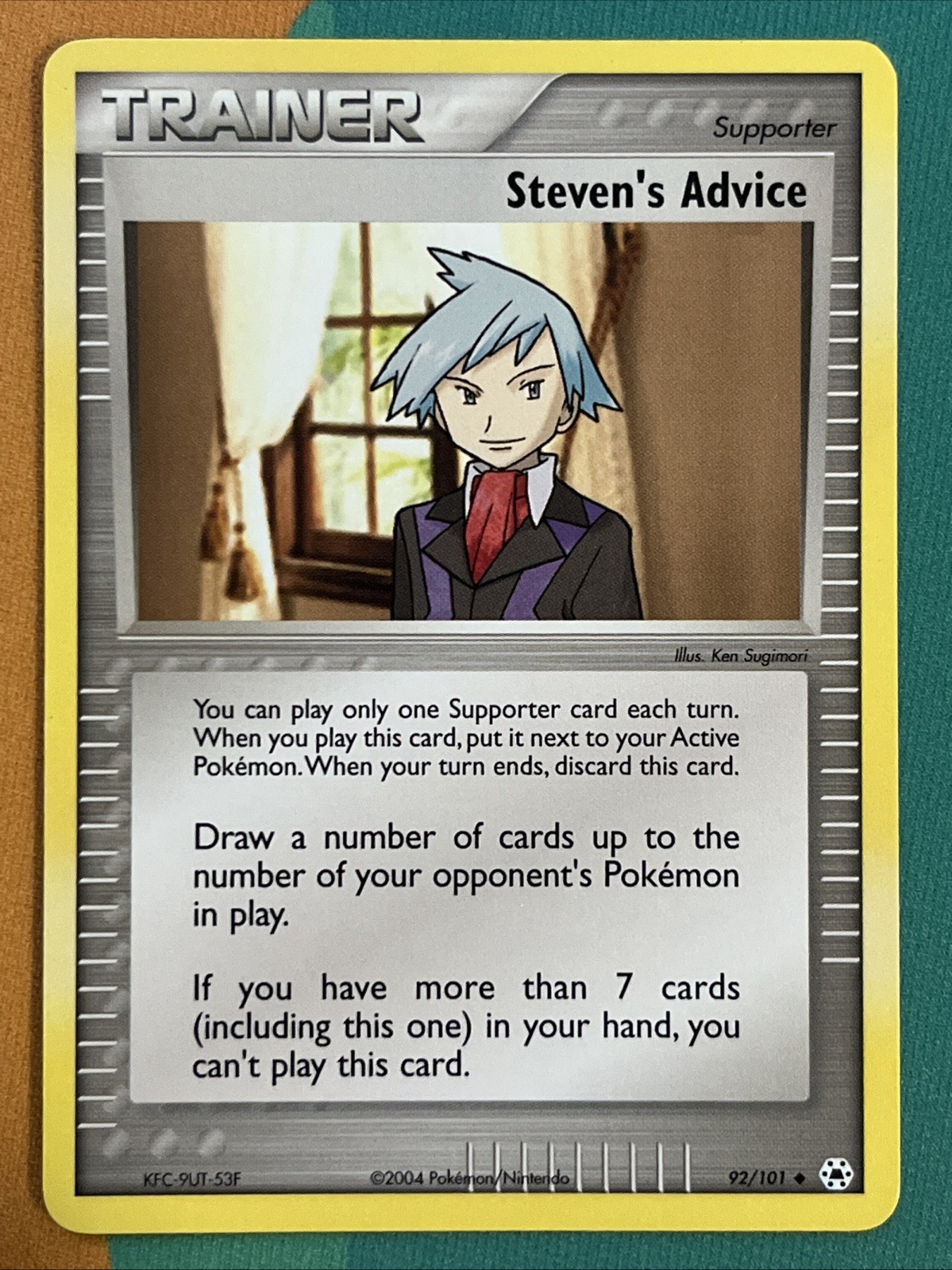 Pokemon Card - Steven's Advice - Supporter - UC (92/101) ex Hidden Legends NM