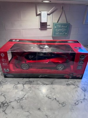 Pagani Huayra BC toy car remote controlled R/C red 1:14 scale Braha industries