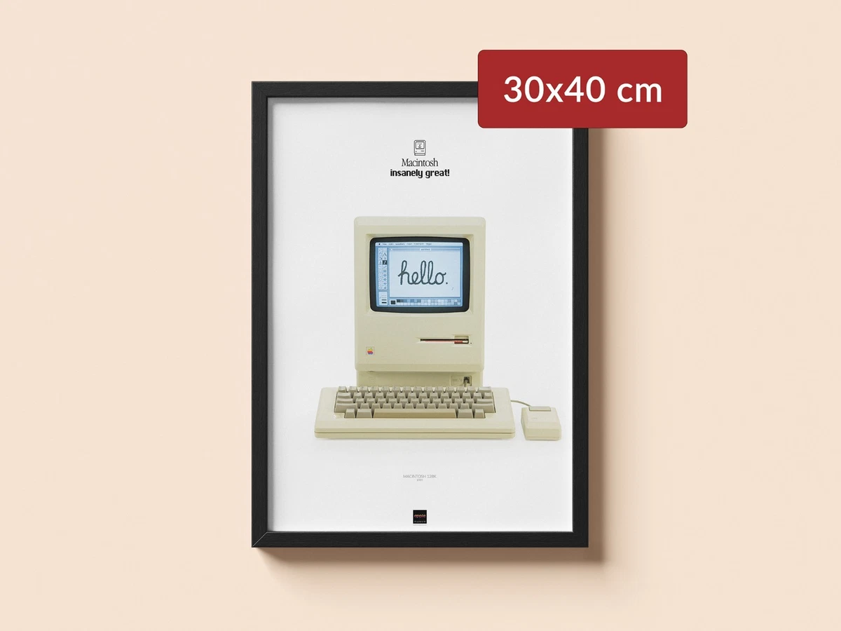 Macintosh 128k poster A 30x40cm