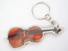 Acrylic Cello Keyring
