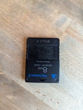 Sony PlayStation 2 8MB Memory Card - Black - SCPH-10020