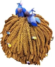 Nemeth Farms Freshest Spray Millet - Natural Treat for Pet Birds & Parrots 25 lb