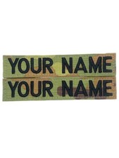 2 Pieces Custom Multicam OCP Name Tapes