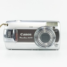 Canon PowerShot A470 7.1MP Digital Camera - Silver