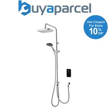 Triton ENVi 10.5KW Thermostatic Matt Silver Electric DuElec Diverter Shower