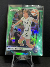 2024 Panini Prizm WNBA Basketball Green Prizms #18 Natisha Hiedeman - Minnesota 