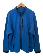 VTG REI Trailsmith Polar Fleece Full Zip Jacket Polartec Saragasso Blue Men’s XL