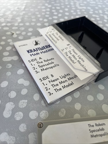 Kraftwerk Man Machine Cassette 6 Tracks Used The Model - Picture 4 of 10