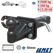 Heavy Duty Anhängerkupplung 2-Zoll Einshub mit Spannkeil für Volvo XC70 II 00-07