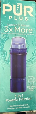 PUR PLUS Certified to Reduce 3x More Contaminants than Brita PPF951K Z14