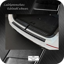 Ladekantenschutz Edelstahl schwarz graphit für BMW 5er Touring G31 Mopf 06.2020-