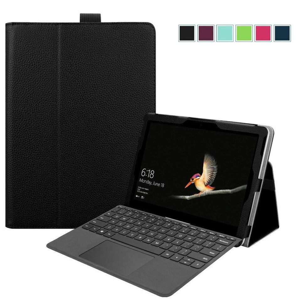 For Microsoft Surface Pro 8 /Pro 7+ /Pro 7 /Pro 6/Pro 5 Folding Stand Cover Case - Image 2 of 2