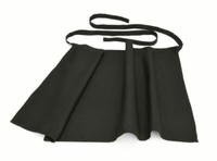 BistroschüRze Vorbinder Schwarz 95X100Cm GrillschüRze SchüRze Lang KüChenschüRze