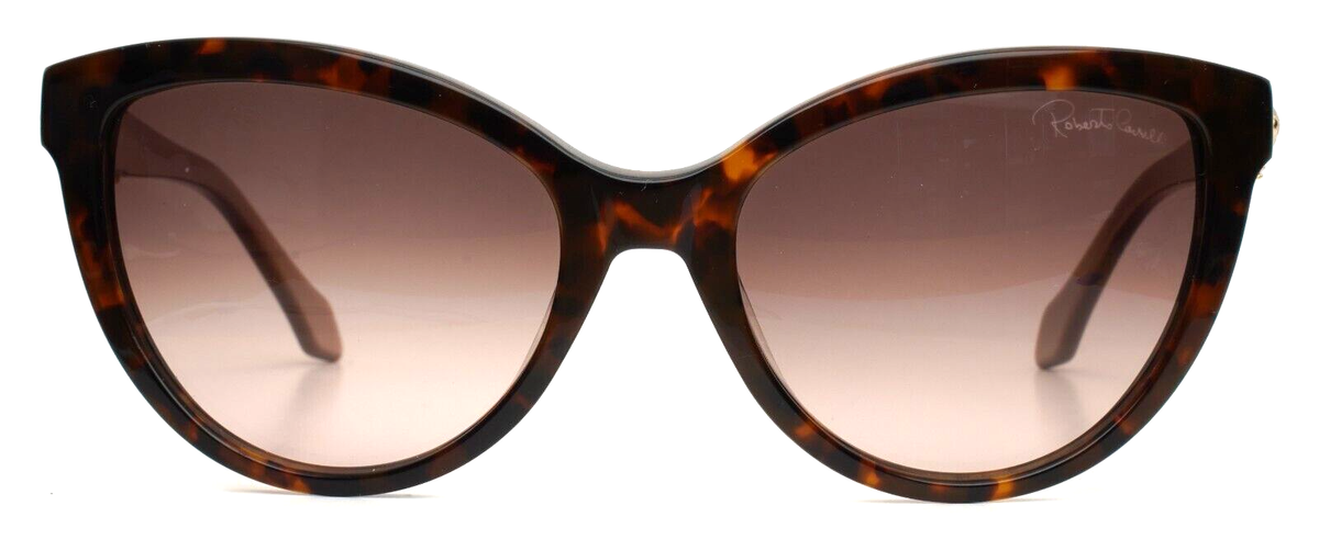 Roberto Cavalli Havana Cat Eye Sunglasses Blue‎ Bla Cat-eye sunglasses in HAVANA BROWN for Women | Roberto Cavalli® main image 4