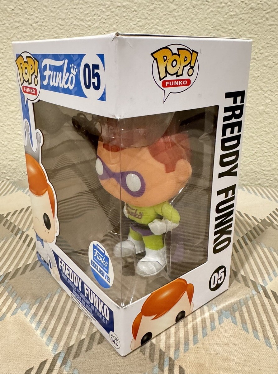 Funko Pop Freddy Funko Superhero Funko Shop Exclusive 05 | eBay