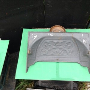 Antique Cast Iron Fireplace Hood Ebay