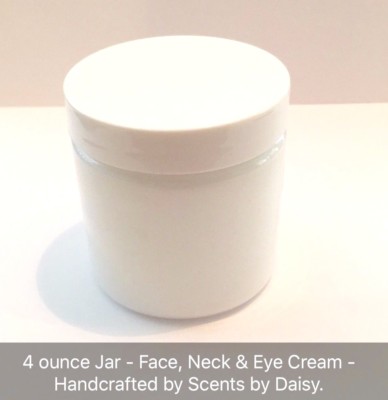 Almond (Prunus dulcis) - Face, Neck & Eye Cream -  4 oz Jar