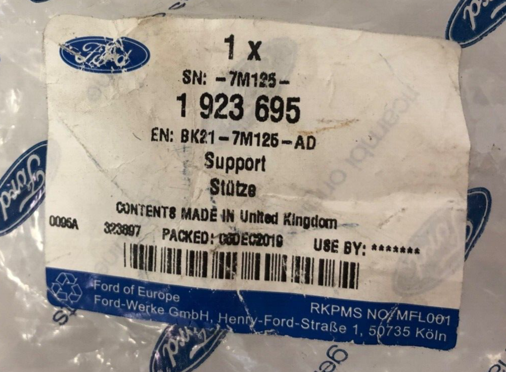 Genuine Mk8 Ford TRANSIT Custom Gearbox Mounting Part No 1923695  