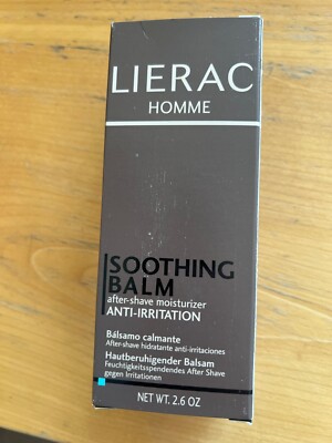 LIERAC HOMME SET beruhig.  Balm After shave 75 ml & ein Deo 50ml NEU OVP NP 45,-