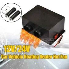 12V/24V 300W Car Heater Windshield De-Icers Car Defogger Defroster 2 Hole