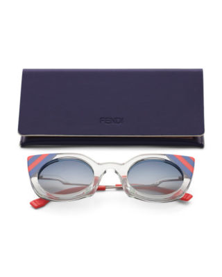 NWT FENDI Made In Italy Designer Sunglasses FENDI EYEWEAR Roma oversized square-frame tortoiseshell  main image 3