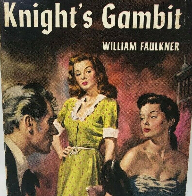 Knight's Gambit William Faulkner Vintage Paperback 1950 1st Prin