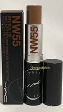 MAC Studio Fix Soft Matte Foundation Stick Shade NW55 Full Size .31oz / 9g