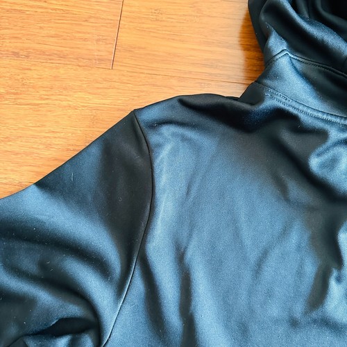 Nike Air Jordan M Black Hoodie Pullover White Jumpman Chest Printed Logo - Picture 16 of 21