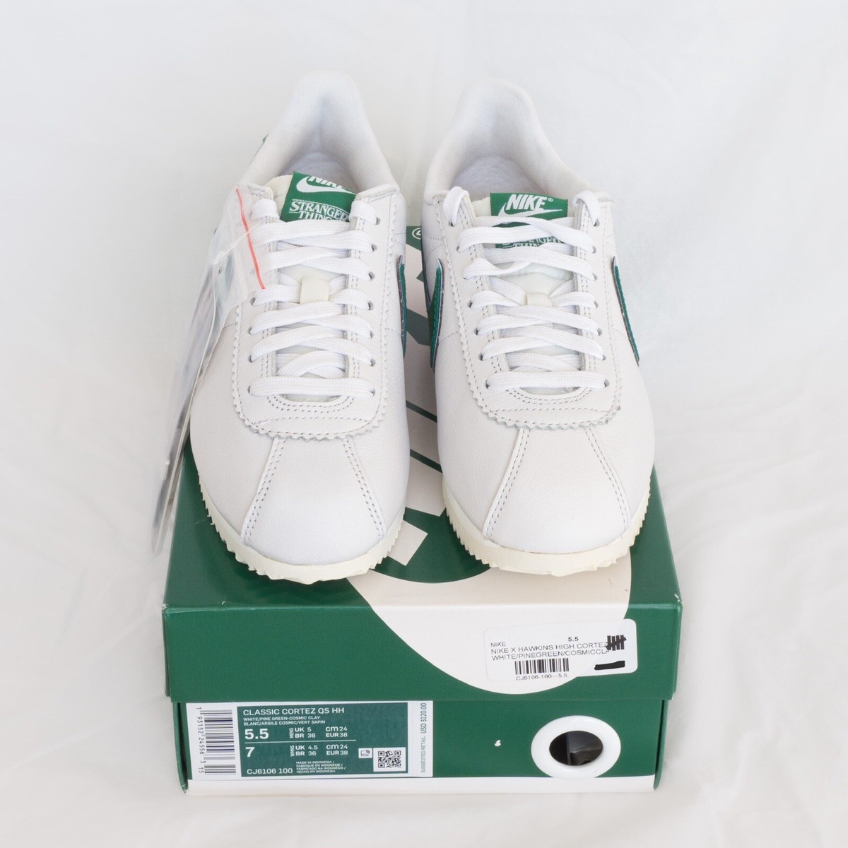 Size 5.5 - Nike Cortez x Stranger Things Hawkins High School