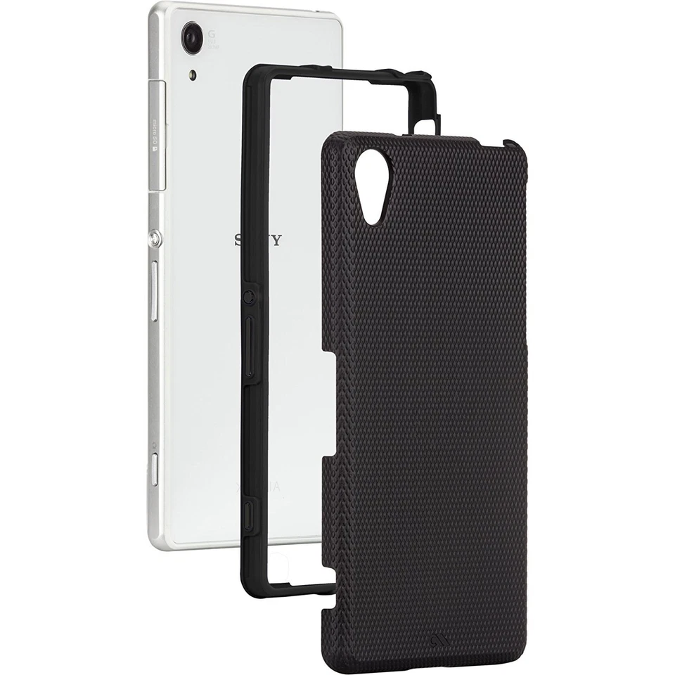 GENUINE CaseMate Sony Xperia Z2 Tough Case Cover Black | CM030987 - Image 4 of 4