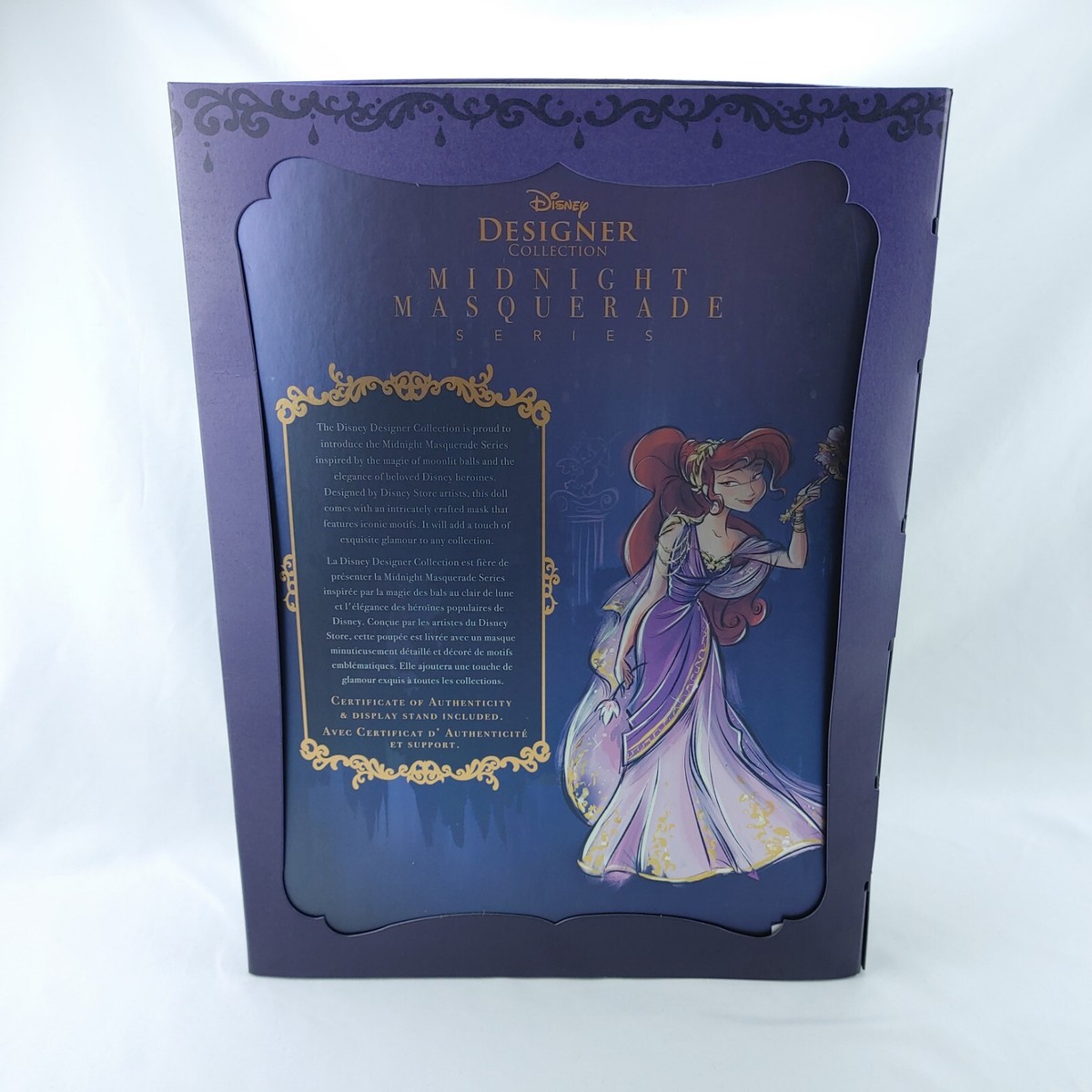 2019 Disney Designer Midnight Masquerade Collection Megara Doll