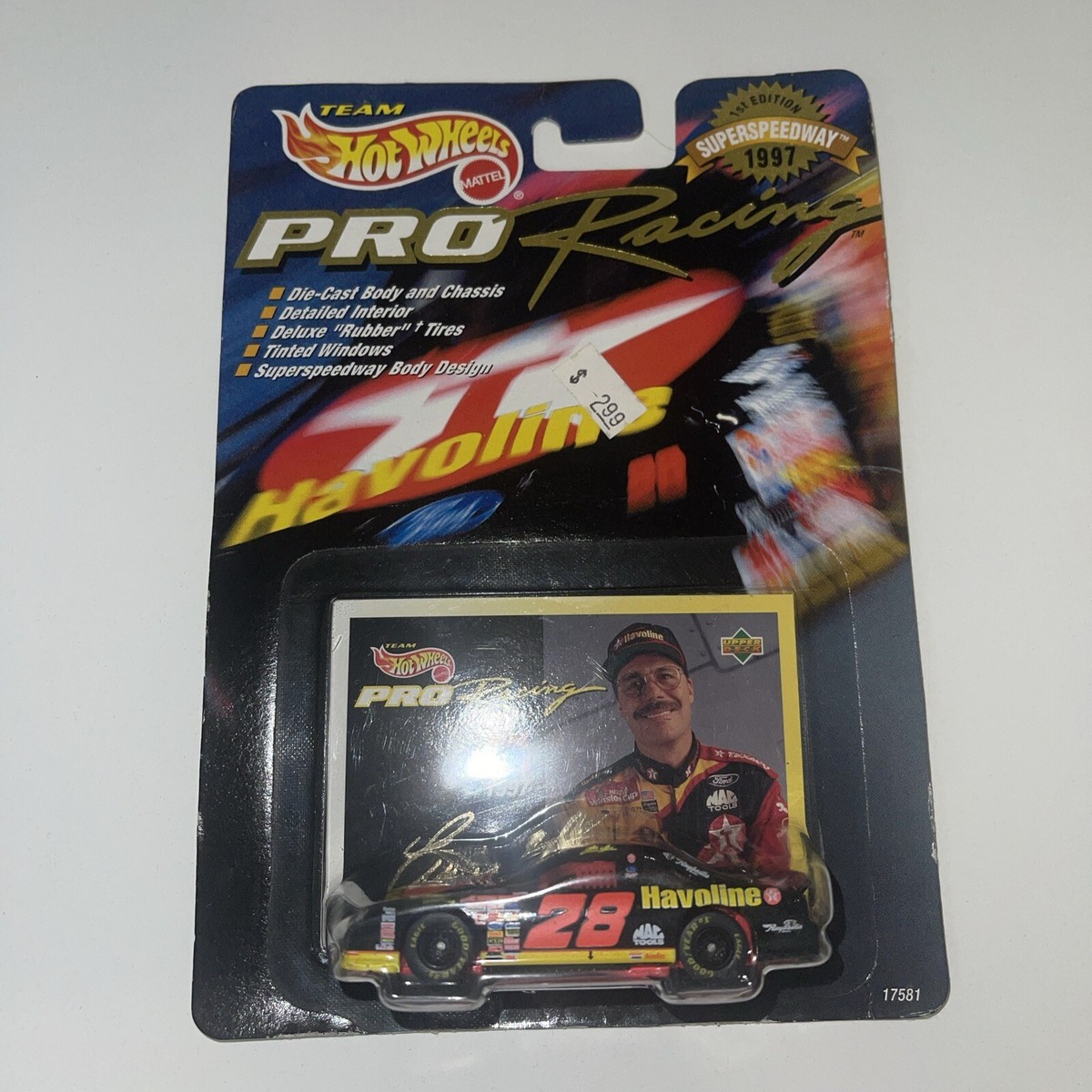 Hot Wheels Pro Racing Ernie Irvan 1997 Edition #28 Havoline