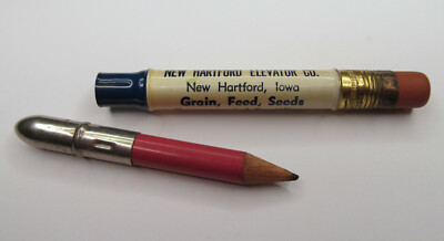 New Hartford, Iowa, IA - New Hartford Elevator Co. - Vintage Bullet Pencil