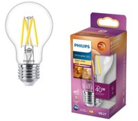 Philips Led Leuchtmittel E27 3,4W = 40W Warmglow WarmweißEs Licht