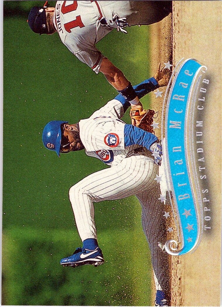 1997 Stadium Club #175 Brian McRae Chicago Cubs