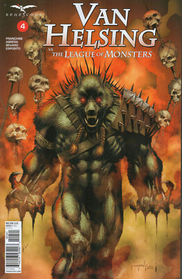 Van Helsing vs. The League of Monsters Nr.4 (2020), Variant Cover D Metcalf, new