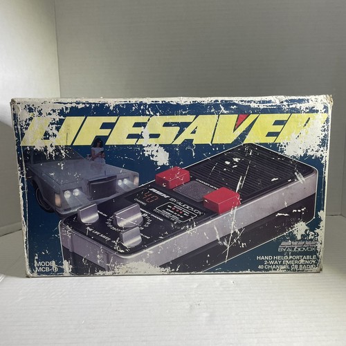 LIFESAVER MODELL MCB-10 Handheld 2-Wege 40 Kanal CB Radio Audiovox GETESTET Vintage - Bild 22 von 24