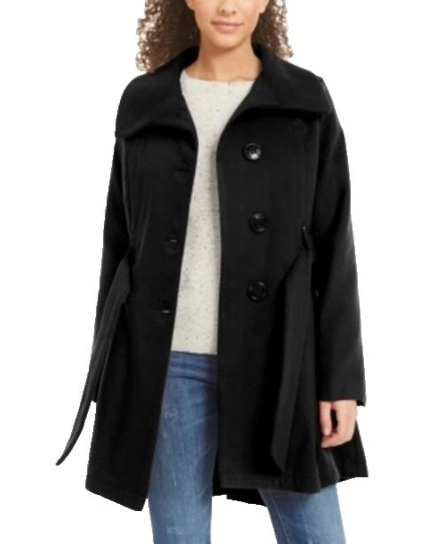 Abrigos Casual Negro Madden Girl, chaquetas y chalecos para Mujeres