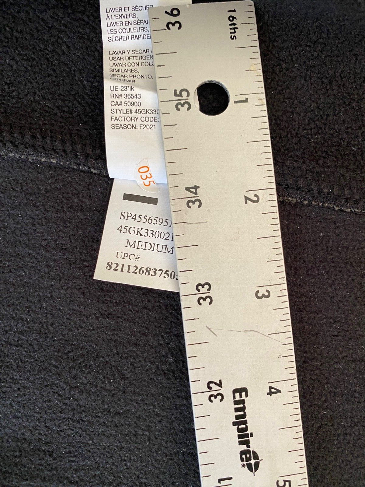 IZOD Performance Softshell Jacket Mens Medium Bla… - image 8