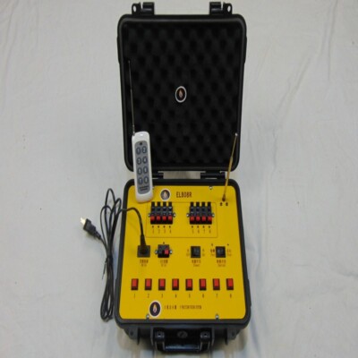 ELB08R 8 Cues Cold Fire BILUSOCN-fireworks firing system wedding Electric Wire