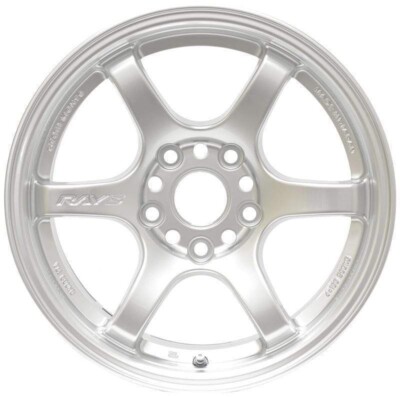 Rays Gram Lights 57DR 15x8 +35 4x100 Grace Silver (Set of 4) WGIE35AQNK