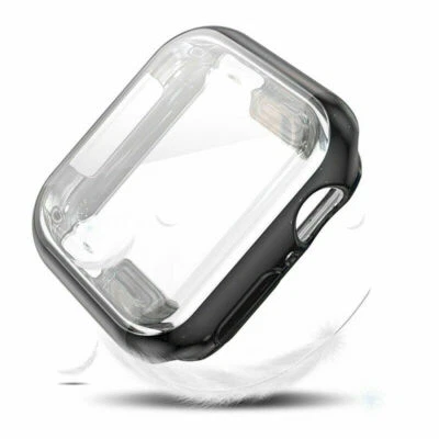 Per Apple Watch Series 2/3/4/5/6/7/SE Custodia GEL TPU Protezione Schermo iWatch Cover