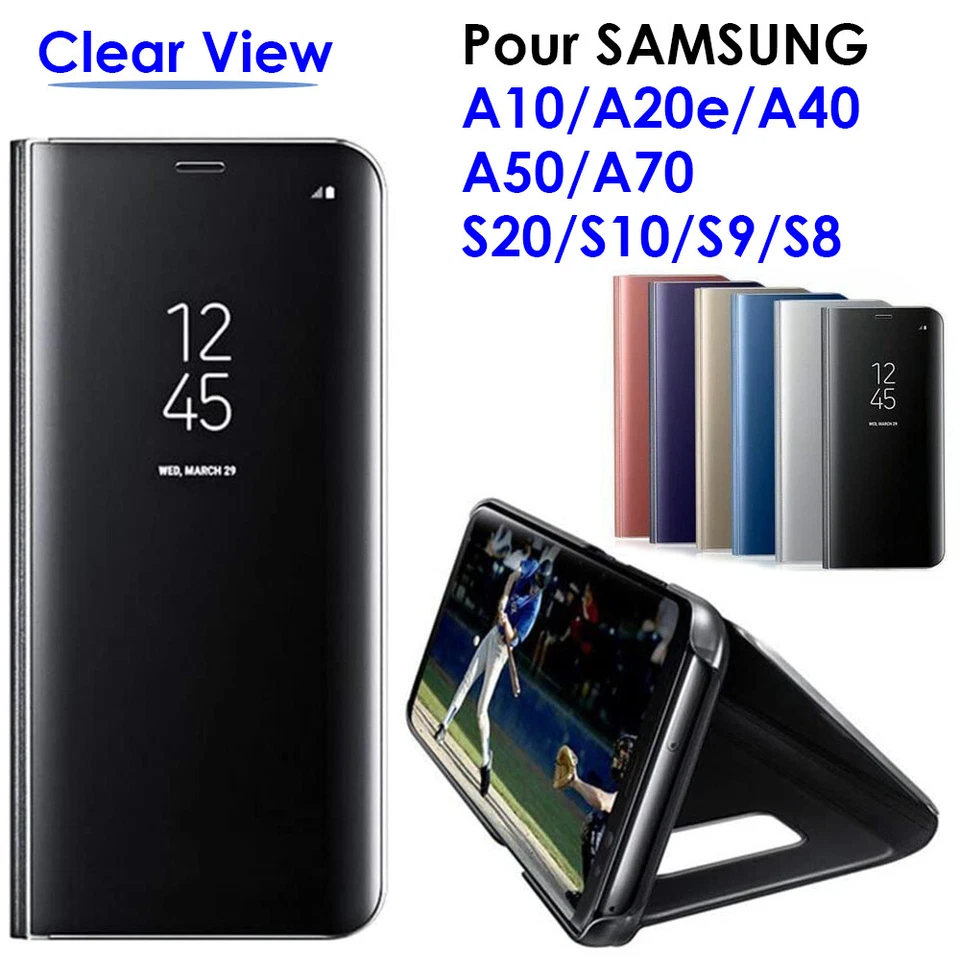 pour Samsung etui coque flip cover A13 5G/A04s/S21/S22/S10/S20FE NOTE 20 10LITE - Photo 1/4
