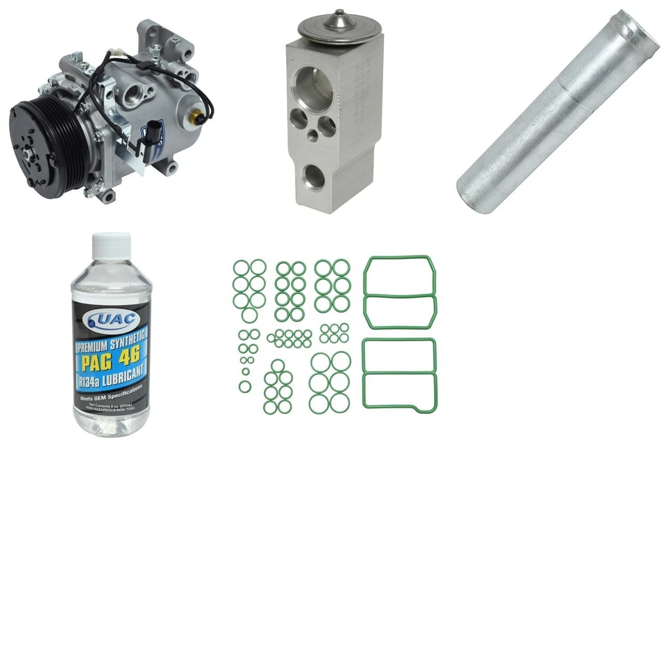 UAC A/C Compressor Kit For 2004-2012 Mitsubishi Galant - Image 2 of 2